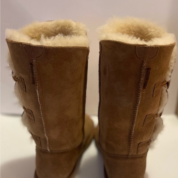 RIVERLAND Suede & Wool Sherpa Boots NWT - Picture 7 of 10